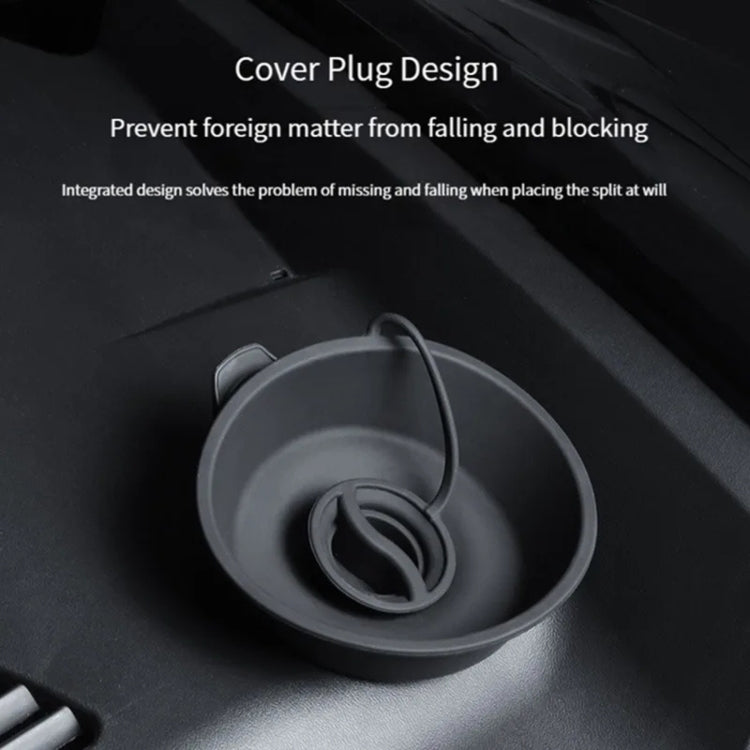 For Tesla Model 3 / Y Car Hood Wiper Water Protection Funnel Glass Water Filling Port Funnel, Glass Water Filling Port Funnel