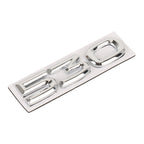 Car Number 530 Metal Personalized Decorative Stickers, Size: 8 x 2.5 x 0.5cm, Number 530