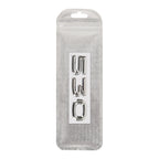 Car Number 530 Metal Personalized Decorative Stickers, Size: 8 x 2.5 x 0.5cm, Number 530