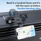 Yesido C311 Semiconductor Cooling 15W Magnetic Wireless Charging Car Holder, C311