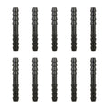 10pcs/Bag Car Straight Type Wiper Spray Nozzle Water Pipe Connection Tube, C401