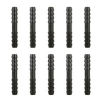 10pcs/Bag Car Straight Type Wiper Spray Nozzle Water Pipe Connection Tube, C401