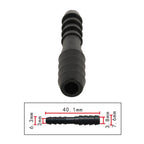 10pcs/Bag Car Straight Type Wiper Spray Nozzle Water Pipe Connection Tube, C404