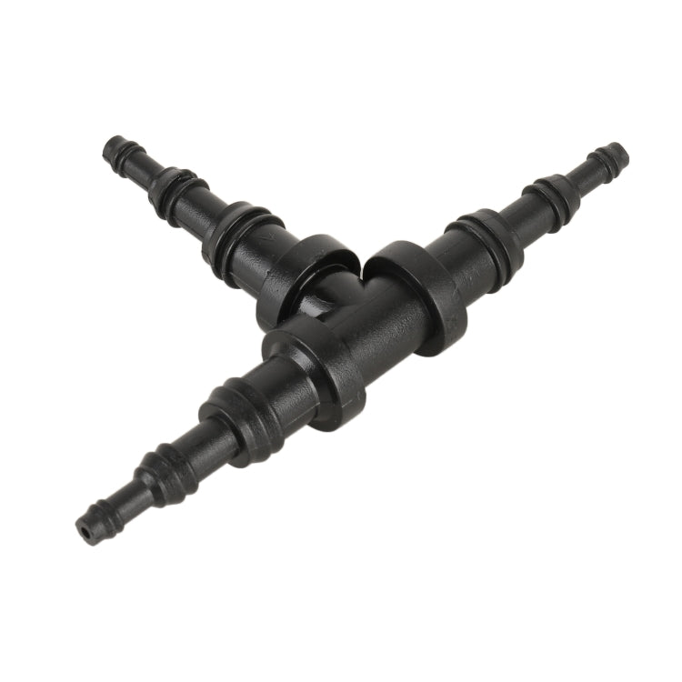 10pcs/Bag Car T Type Wiper Spray Nozzle Water Pipe Connection Tube, C411