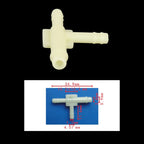 10pcs/Bag Car T Type Wiper Spray Nozzle Water Pipe Connection Tube, C438