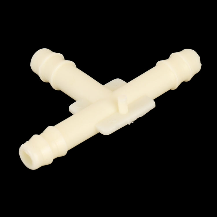 10pcs/Bag Car T Type Wiper Spray Nozzle Water Pipe Connection Tube, C439