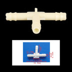 10pcs/Bag Car T Type Wiper Spray Nozzle Water Pipe Connection Tube, C439