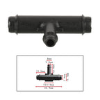 10pcs/Bag Car T Type Wiper Spray Nozzle Water Pipe Connection Tube, C442