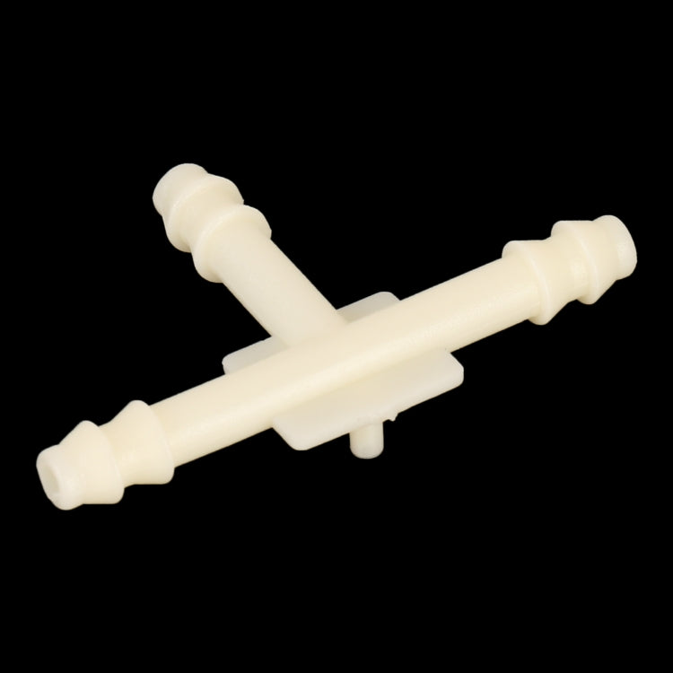 10pcs/Bag Car T Type Wiper Spray Nozzle Water Pipe Connection Tube, C443