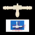 10pcs/Bag Car T Type Wiper Spray Nozzle Water Pipe Connection Tube, C443