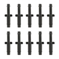 10pcs/Bag Car Straight Type Wiper Spray Nozzle Water Pipe Connection Tube, C447