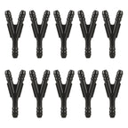 10pcs/Bag Car Y Type Wiper Spray Nozzle Water Pipe Connection Tube, C445