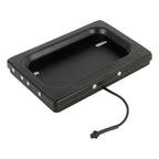 US Motorcycle License Plate Cover Frame Roller Blind License Plate Bracket