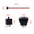 ATV UTV SXS Turn Signal Street Legal Blinker Kit Horn Wiring Harness Kit, CP-5220