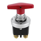 300A High Current Silver-plated Copper 12V-36V Battery Cut Off Switch with Red Handle Isolator, CP-5317