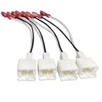 2pcs Car Audio Speaker Connector Cable Door Speaker Wire Harness Adapter for Nissan / Infiniti, For Nissan / Infiniti