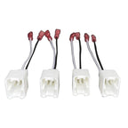 2pcs Car Audio Speaker Connector Cable Door Speaker Wire Harness Adapter for Nissan / Infiniti, For Nissan / Infiniti