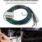 Radio Wiring Harness Stereo Connector with Amplifier Bypass for LEXUS IS300 2001-2005, For LEXUS IS300 2001-2005