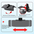 SHUNWEI SD-2302 Car Sun Visor Day Night Anti Glare Visor Adjustable Visor Protection Mirror, SD-2302