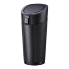 SHUNWEI SD-1612 Car Trash Can Portable Soft Cup-Shaped Waste Bin for Vehicles, SD-1612 (Black), SD-1612 (Silver)