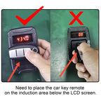 WOYO PL001 Car Remote Control Tester 10-1000MHZ RF IR Infrared Wireless Digital Frequency Tester for Truck Door Key Remote Clone, PL001