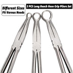 Extended Pointed Nose O-ring Pliers, Size: 5/16 inch, 5/16 inch