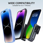 Carbon Fiber Texture Bicycle Non-slip Scooter Phone Holder