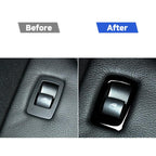 Car Left Drive Window Lift Panel + Start Button Decorative Sticker for BMW X5 E70 2008-2013 / X6 E71 2009-2014, Window Lift Panel, Left