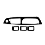 Car Left Drive Window Lift Panel + Start Button Decorative Sticker for BMW X5 E70 2008-2013 / X6 E71 2009-2014, Window Lift Panel, Left, Basic Version
