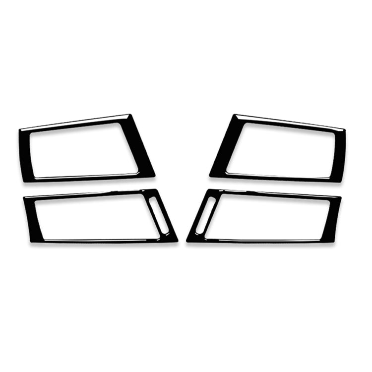 For BMW X5 E70 / X6 E71 2008-2013 Car Side Air Outlet Decorative Sticker, Left and Right Drive Universal, Side Air Outlet