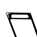 For BMW X5 E70 / X6 E71 2008-2013 Car Side Air Outlet Decorative Sticker, Left and Right Drive Universal, Side Air Outlet