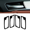 4pcs Set For BMW X5 E70 2008-2014 Car Door Handle Decorative Sticker, Left and Right Drive Universal, Door Handle