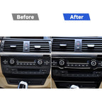 Car Air Conditioner Decorative Sticker Set for BMW E70 X5 2008-2013 / E71 X6 2009-2014, Left and Right Drive Universal, Air Conditioner