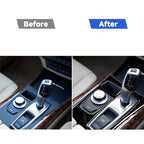 Car Right Drive Gear Panel Decorative Sticker for BMW X5 E70 2008-2013 / X6 E71 2009-2014, Basic Version, Right Drive Gear Panel, Basic Version