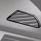 2pcs / Set Car Left Drive Dashboard Air Outlet Frame Decorative Sticker for BMW X5 E70 / X6 E71 2008-2013, Left and Right Drive Universal, Left Drive Dashboard Air Outlet