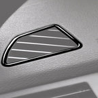 2pcs / Set Car Right Drive Dashboard Air Outlet Frame Decorative Sticker for BMW X5 E70 / X6 E71 2008-2013, Left and Right Drive Universal, Right Drive Dashboard Air Outlet