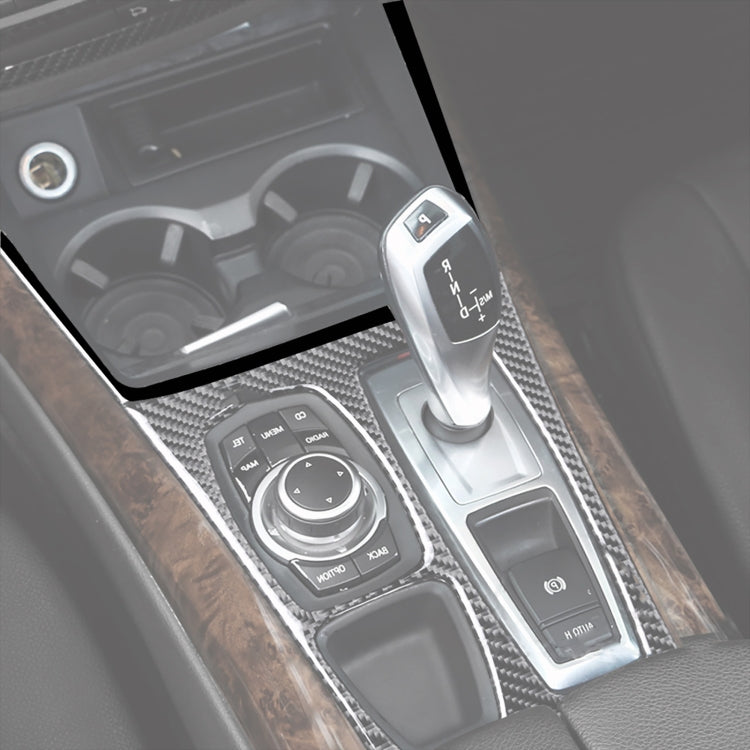 Car Right Drive Water Cup Holder Decorative Sticker for BMW E70 X5 / E71 X6 2009-2013, Right Drive Cup Holder