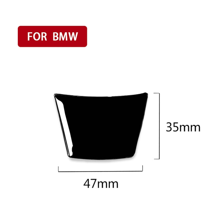 Car Steering Wheel Buttons Decorative Sticker for BMW E70 X5 / E71 X6 2008-2013, Left and Right Drive Universal, Steering Wheel Button