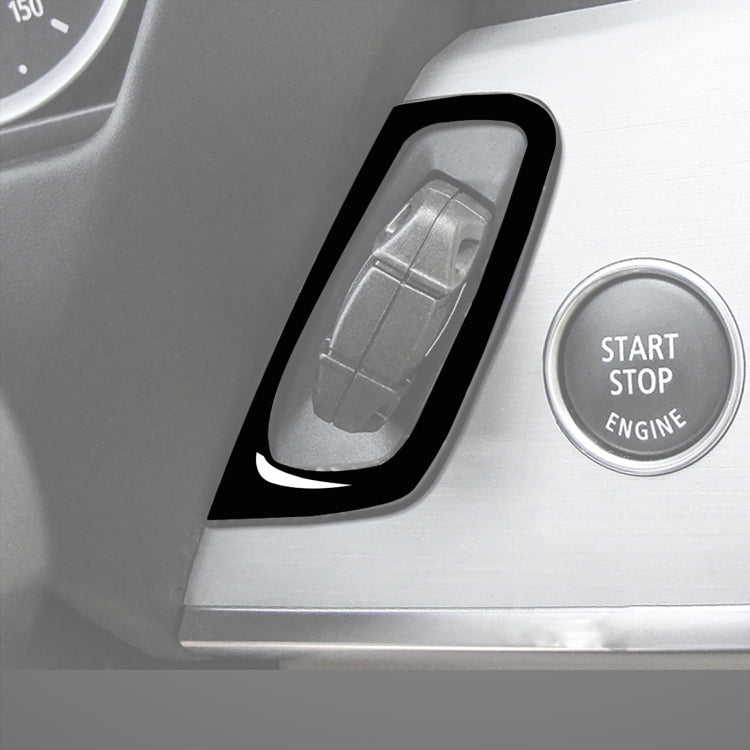 Car Left Drive Key Hole Decorative Sticker for BMW E70 X5 / E71 X6 2009-2013, Left Drive Key Hole