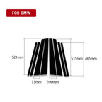 Car B Pillar Decorative Sticker for BMW X5 E70 2008-2013, Left and Right Drive Universal, B Pillar
