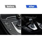 Car Left Drive Gear Panel Decorative Sticker for BMW Series 1 & 2 F20 / F21 2012-2015, For Series 1 & 2 F20 / F21, Left Drive