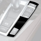 Car Right Drive Gear Panel Single Key Decorative Sticker for BMW Series 5 F10 2011-2017, For Series 5 F10 Single Key, Right Drive