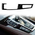 Car Left Drive Gear Panel Double Key Decorative Sticker for BMW Series 5 F10 2011-2017, For Series 5 F10 Double Key, Left Drive