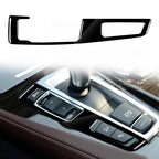 Car Left Drive Gear Panel Double Key Decorative Sticker for BMW Series 5 F10 2011-2017, For Series 5 F10 Double Key, Left Drive
