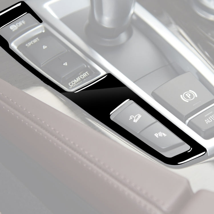 Car Left Drive Gear Panel Double Key Decorative Sticker for BMW Series 5 F10 2011-2017, For Series 5 F10 Double Key, Left Drive