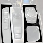 Car Left Drive Gear Panel Decorative Sticker for BMW X5 / X6 F15 F16 2014-2017, For X5 / X6 F15 F16, Left Drive