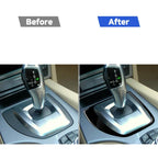 Car Left Drive Gear Panel Decorative Sticker for BMW Series 5 E60 2008-2010, For Series 5 E60 2008-2010, Left Drive