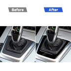 Car Gear Panel Decorative Sticker for BMW Z4 2009-2015, Left and Right Drive Universal, Gear Panel