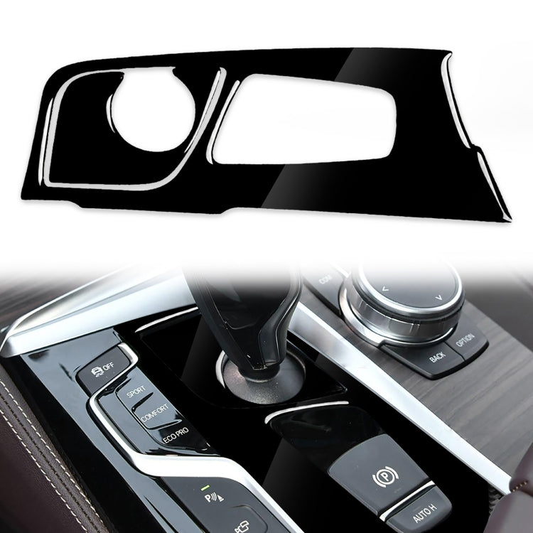 Car Left Drive Gear Panel Decorative Sticker for BMW Series 5 G38 528Li / 530Li / 540Li 2018, For Series 5 G38, Left Drive