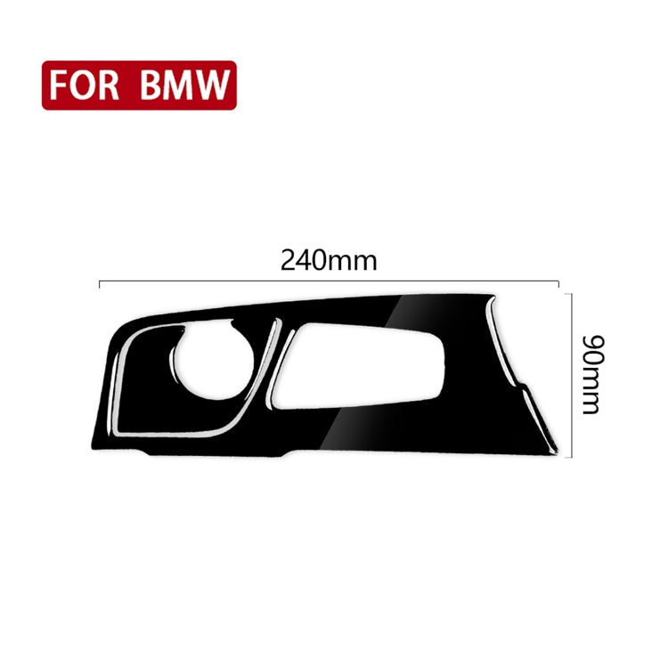 Car Left Drive Gear Panel Decorative Sticker for BMW Series 5 G38 528Li / 530Li / 540Li 2018, For Series 5 G38, Left Drive